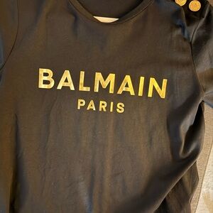 Balmain Tshirt small with buttons